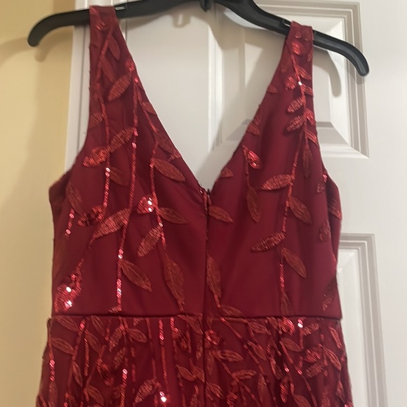 Ever Pretty Red Sequin Prom Dress - Picture 4 of 14